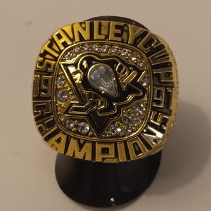1991 Pittsburgh Penguins Collectable Stanley Cup Ring 66 Mario Lemieux